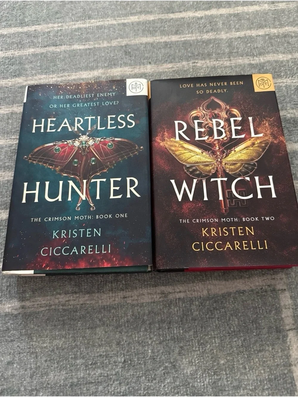 Heartless Hunter & Rebel Witch by Kristen Ciccarelli - Set